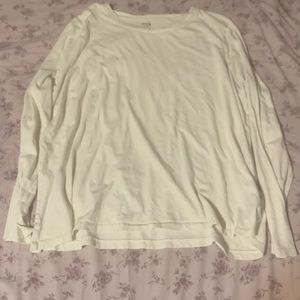Madewell Long Sleeve White Tee